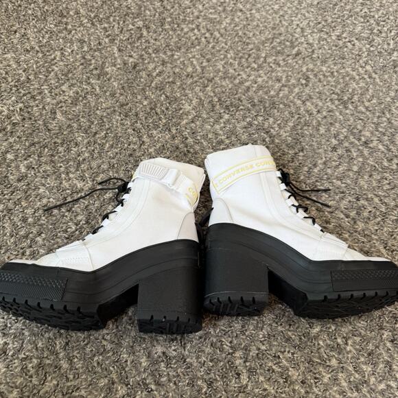 CONVERSE Chuck Taylor All Star GR 82 XX HI Size 6 White Black Platform Chunky - Picture 4 of 8